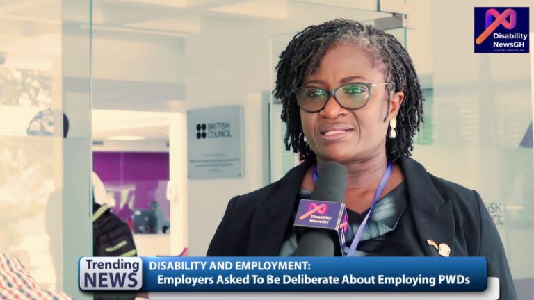 DisabilityNewsGH.com-Employers Asked To Be Deliberate About Employing Persons With Disabilities