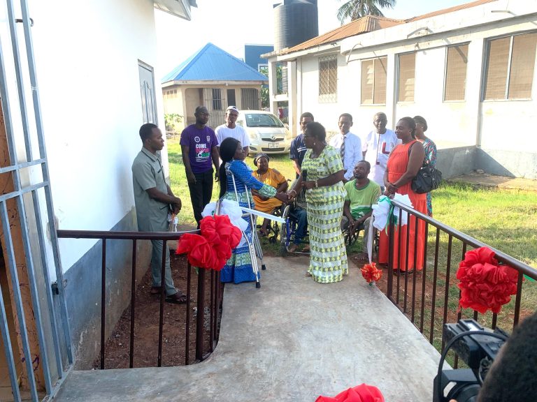 DisabilityNewsGH.com-University Of Ghana Lecturer Builds Access Ramps For Vocational Training Center (Copy) (Copy)