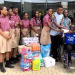 Disability123-5 Students Of  Westbridge School Donate Gh¢10,000 To Student With Cerebral Palsy