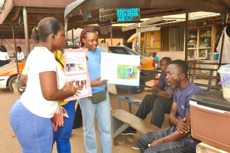 DisabilitynNewsGH.com-UG Students Take Disability Education to the Streets, Led by Dr. Naami