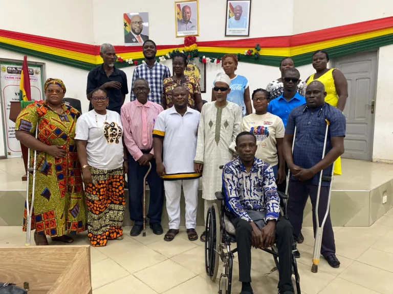 DisabilityNewsGH.com-Ga West Disability Groups Secure Historic Transparency in Common Fund Management