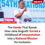 DisabilityNewsGH.com-The Hands That Speak - How Jane Augustt Turned a Childhood of Interpretation into a National Mission