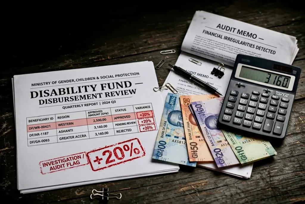 Ada East Disability Fund Scandal- Committee Approves 20% Top-Up for Supplier in Unlawful Engagement
