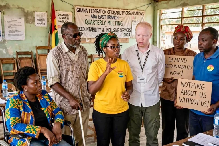 WHO GAVE THE QUORUM? Ada East Disability Federation Dismantles Rewritten Probe Report, Demands Answers for Missing GH₵9,000 Disbursement Budget